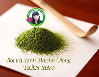 Làm đẹp từ bột trà xanh Matcha Olong Trần Mao hiệu quả