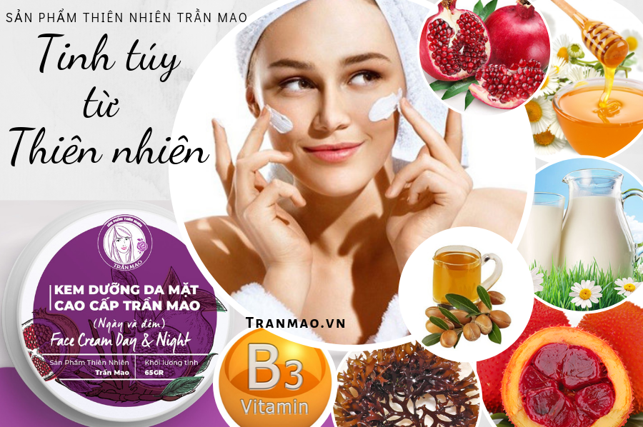 Sản phẩm kem face Trần Mao