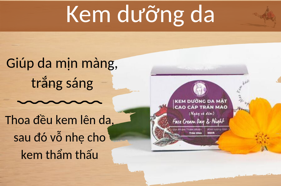Kem dưỡng da mặt cao cấp Trần Mao