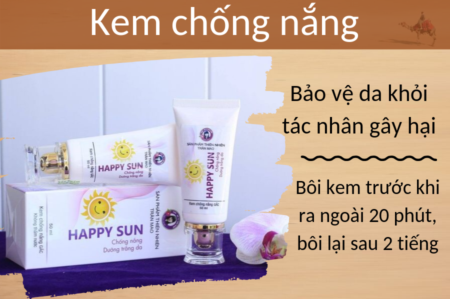 Kem chống nắng Happy Sun