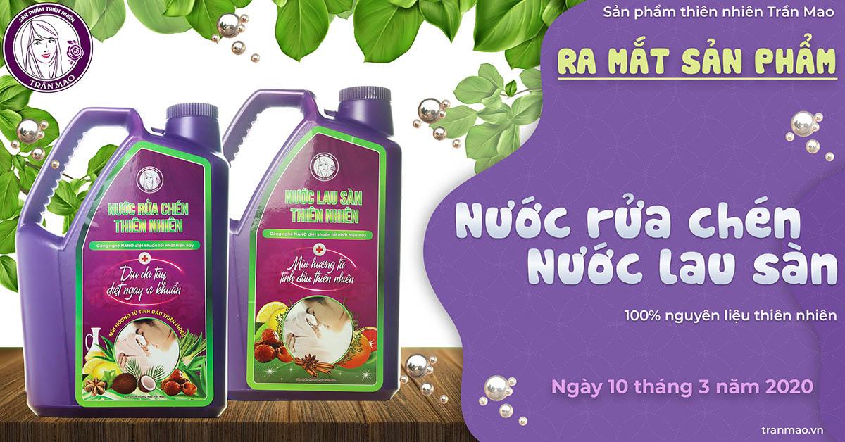 Nước lau sàn và nước rửa chén