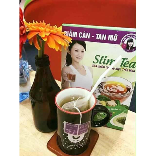sử dụng trà giảm cân slim tea an toàn hiệu quả