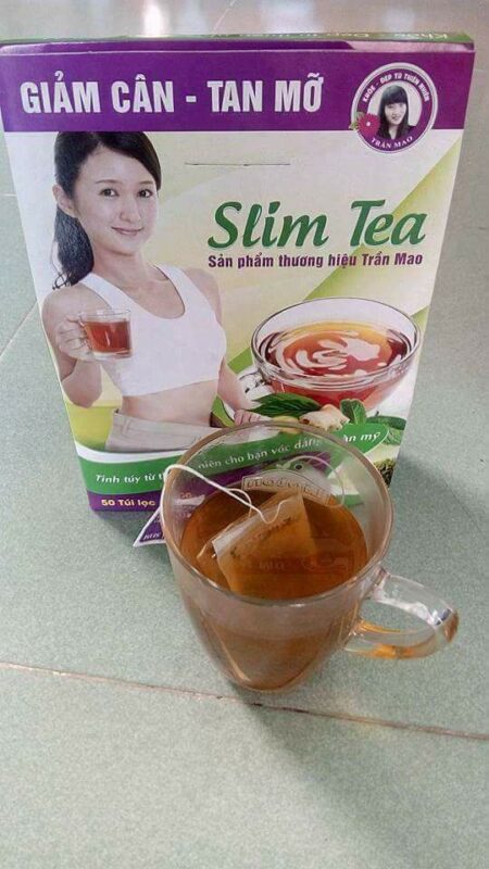 Trà giảm mỡ bụng Slim Tea Trần Mao