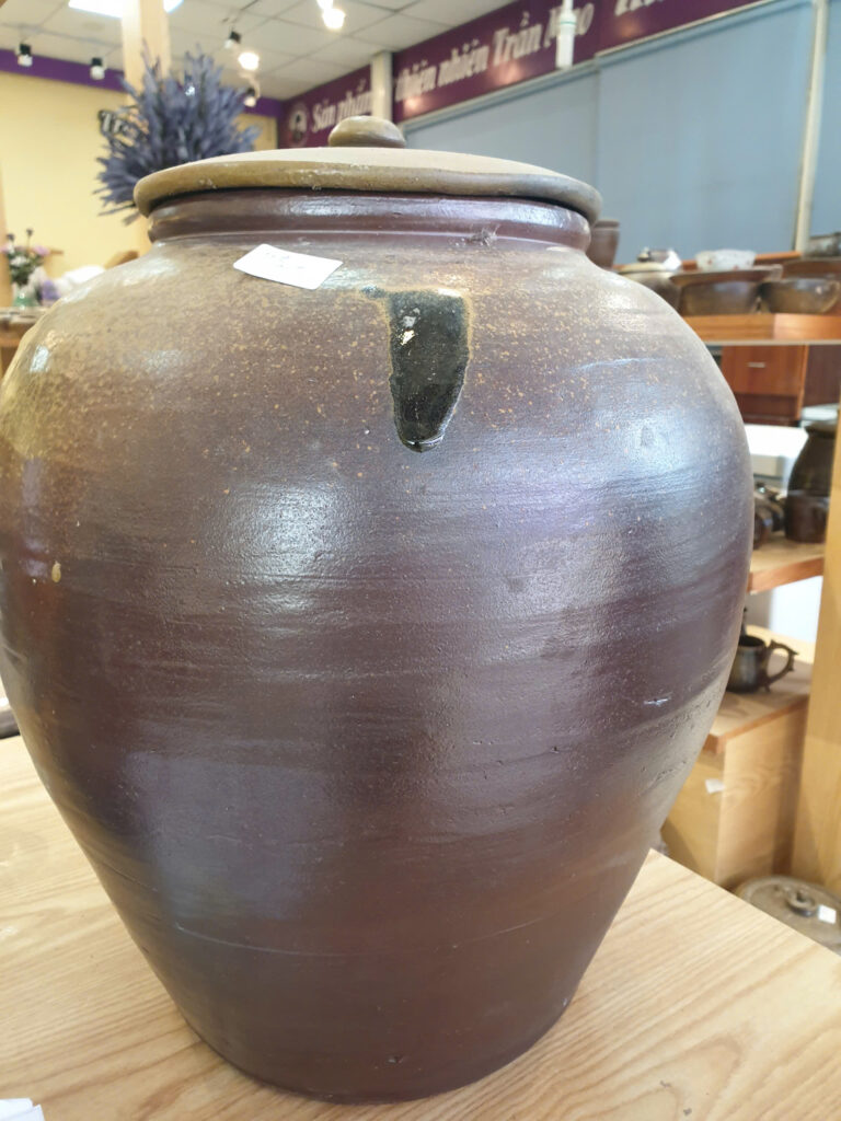 GỐM SÀNH - TRỞ VỀ VỚI ĐẤT MẸ CHUM 35 LÍT HOẢ BIẾN ĐẸP 1100k còn 1050k