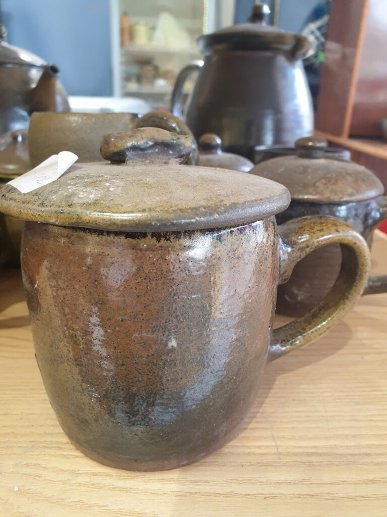 GỐM SÀNH - TRỞ VỀ VỚI ĐẤT MẸ CỐC 500ML HOẢ BIẾN ĐẸP CÓ NẮP GIÁ 320K GIẢM CÒN 310K -2