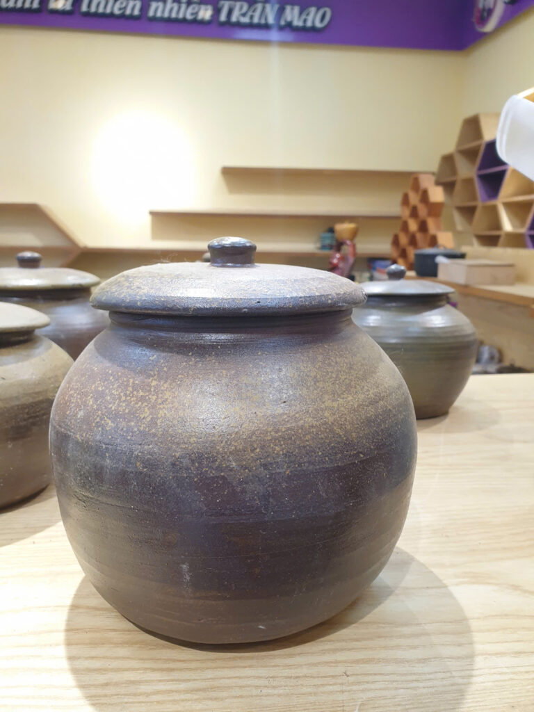 GỐM SÀNH - TRỞ VỀ VỚI ĐẤT MẸ HŨ CHUM GỐM SÀNH HOẢ BIẾN DUNG TÍCH 2000ML 380k GIẢM CÒN 350K -1