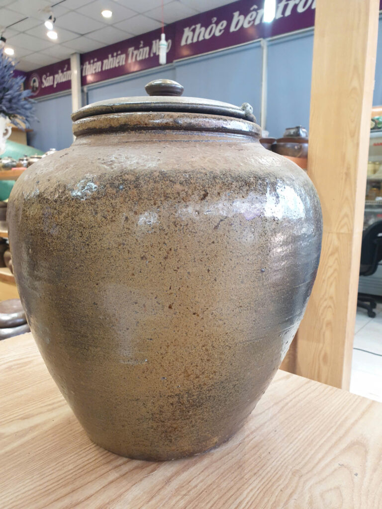 GỐM SÀNH - TRỞ VỀ VỚI ĐẤT MẸ CHUM 20 LÍT HOẢ BIẾN ĐẸP 950K GIẢM CÒN 900K