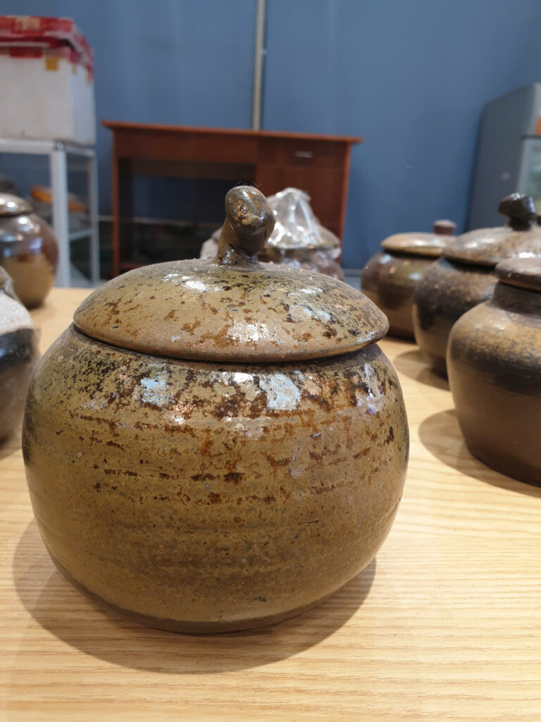 GỐM SÀNH - TRỞ VỀ VỚI ĐẤT MẸ Hũ gốm sành hoả biến đẹp 500ml-4