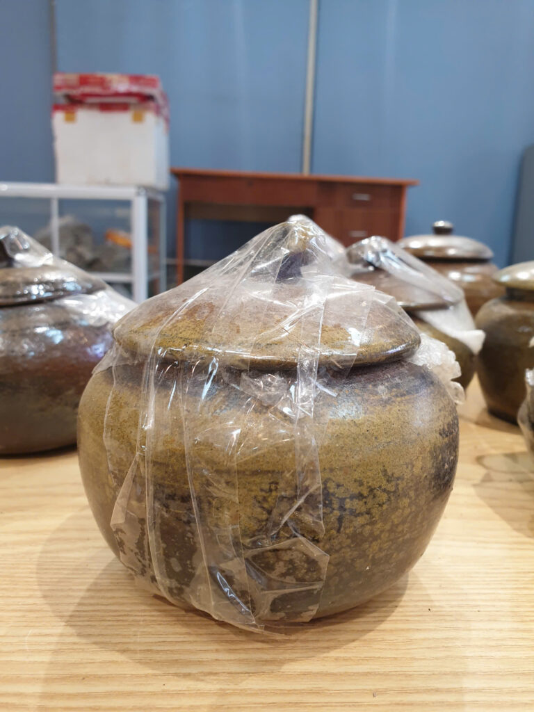 GỐM SÀNH - TRỞ VỀ VỚI ĐẤT MẸ Hũ gốm sành hoả biến đẹp 500ml-8