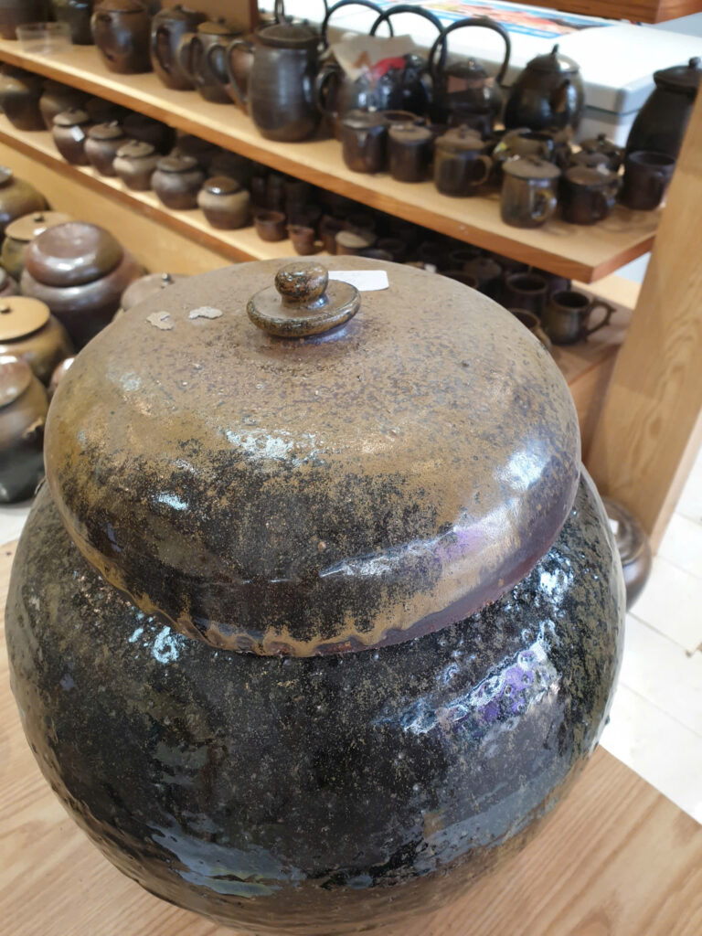 GỐM SÀNH - TRỞ VỀ VỚI ĐẤT MẸ CHUM 20 LÍT HOẢ BIẾN NHŨ ĐEN 1250K GIẢM CÒN 1200K