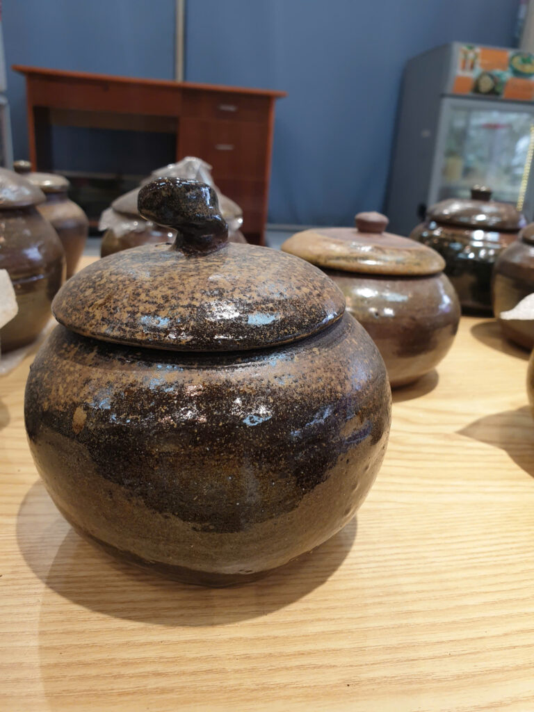 GỐM SÀNH - TRỞ VỀ VỚI ĐẤT MẸ Hũ gốm sành hoả biến đẹp 500ml-10