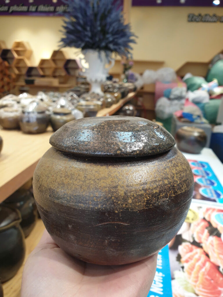 GỐM SÀNH - TRỞ VỀ VỚI ĐẤT MẸ Hũ sành 500ml- 3