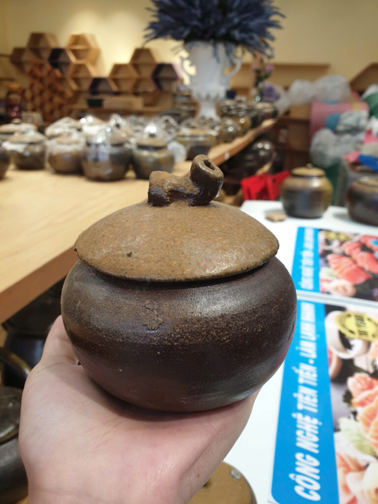 GỐM SÀNH - TRỞ VỀ VỚI ĐẤT MẸ Hũ sành 500ml- 4