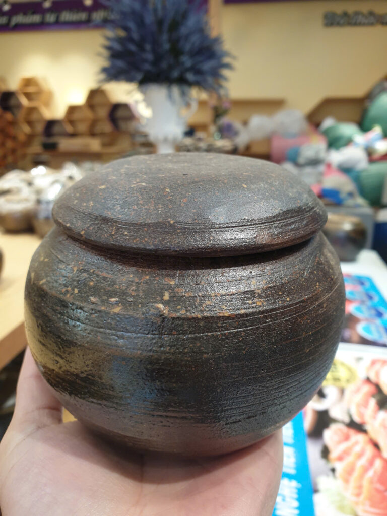 GỐM SÀNH - TRỞ VỀ VỚI ĐẤT MẸ Hũ sành 500ml- 6