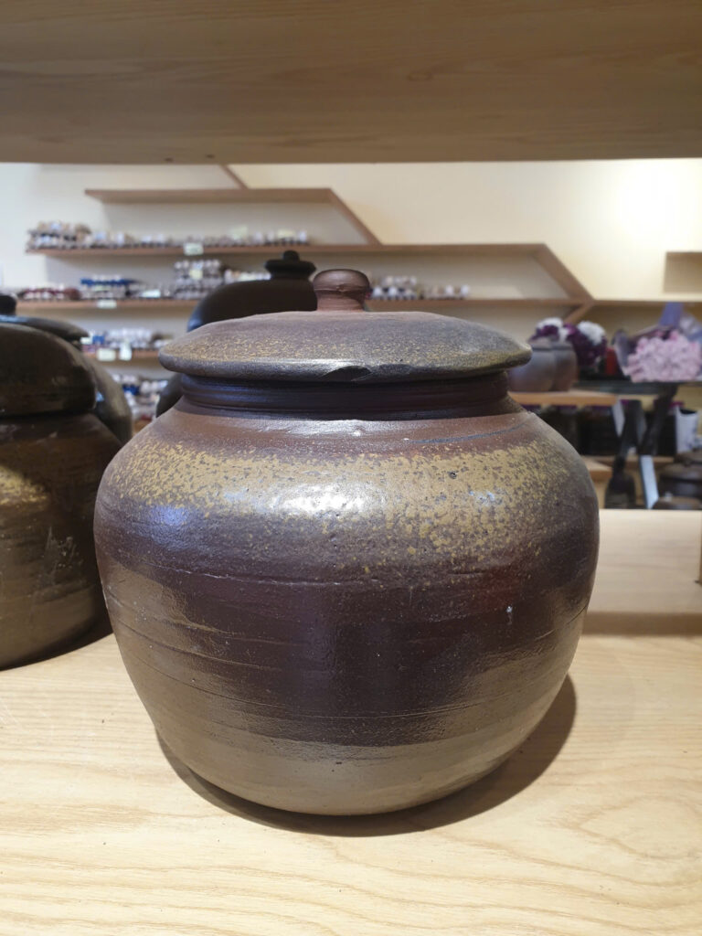 GỐM SÀNH - TRỞ VỀ VỚI ĐẤT MẸ Chum tròn 3 lít thường 420k còn 410k