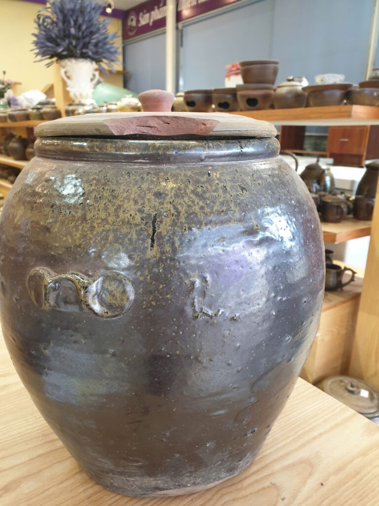 GỐM SÀNH - TRỞ VỀ VỚI ĐẤT MẸ CHUM 10 LÍT HOẢ BIẾN MẺ NẮP 950 GIẢM CÒN 900K