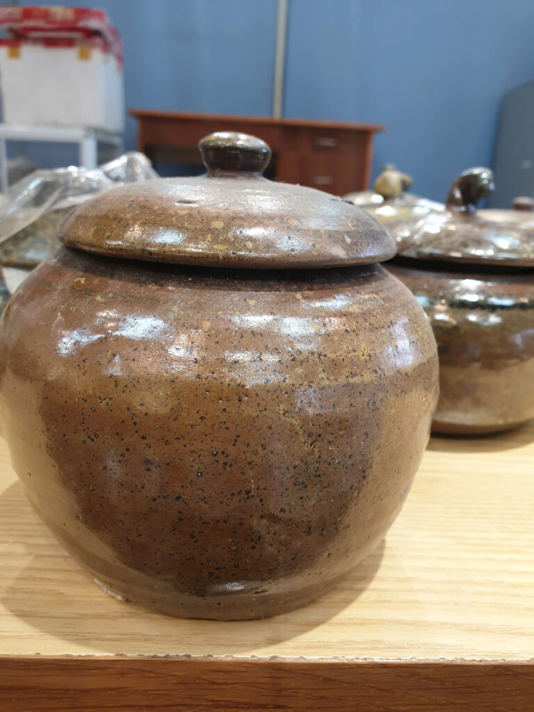 GỐM SÀNH - TRỞ VỀ VỚI ĐẤT MẸ Hũ gốm sành hoả biến đẹp 500ml-13