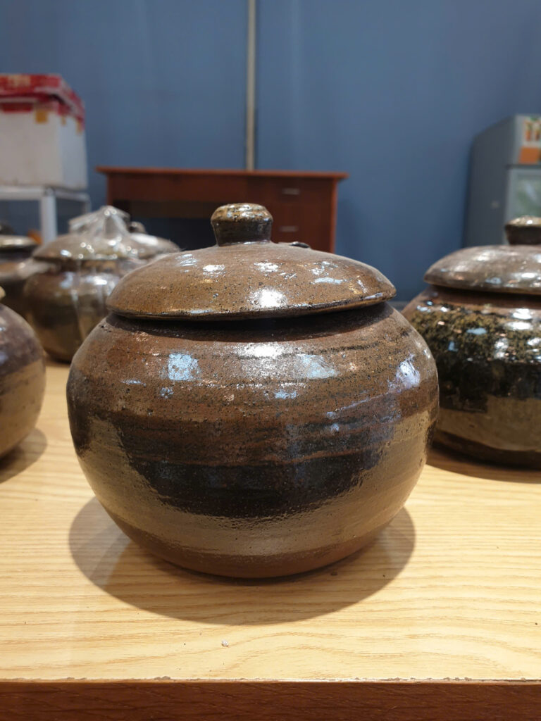 GỐM SÀNH - TRỞ VỀ VỚI ĐẤT MẸ Hũ gốm sành hoả biến đẹp 500ml-14