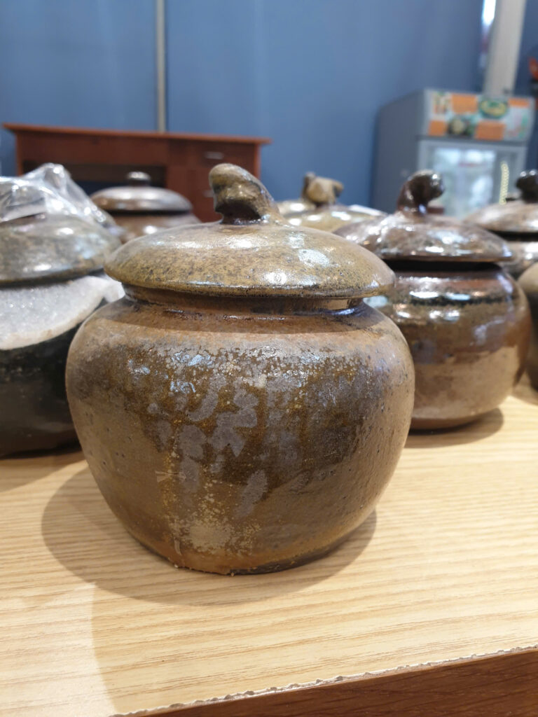 GỐM SÀNH - TRỞ VỀ VỚI ĐẤT MẸ Hũ gốm sành hoả biến đẹp 500ml-15