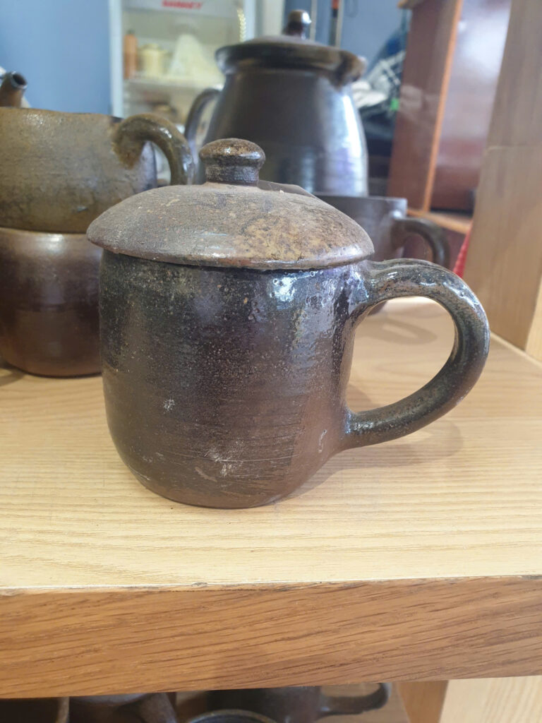 GỐM SÀNH - TRỞ VỀ VỚI ĐẤT MẸ CỐC 500ML HOẢ BIẾN ĐẸP CÓ NẮP GIÁ 320K GIẢM CÒN 310K -1