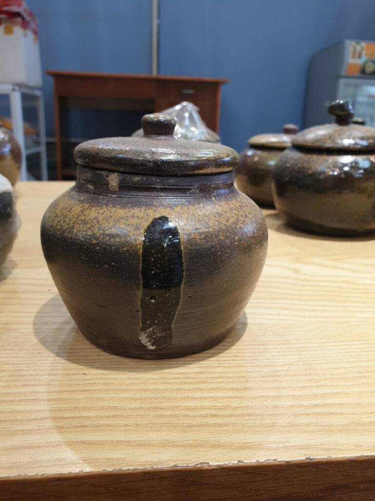 GỐM SÀNH - TRỞ VỀ VỚI ĐẤT MẸ Hũ gốm sành hoả biến đẹp 500ml-16