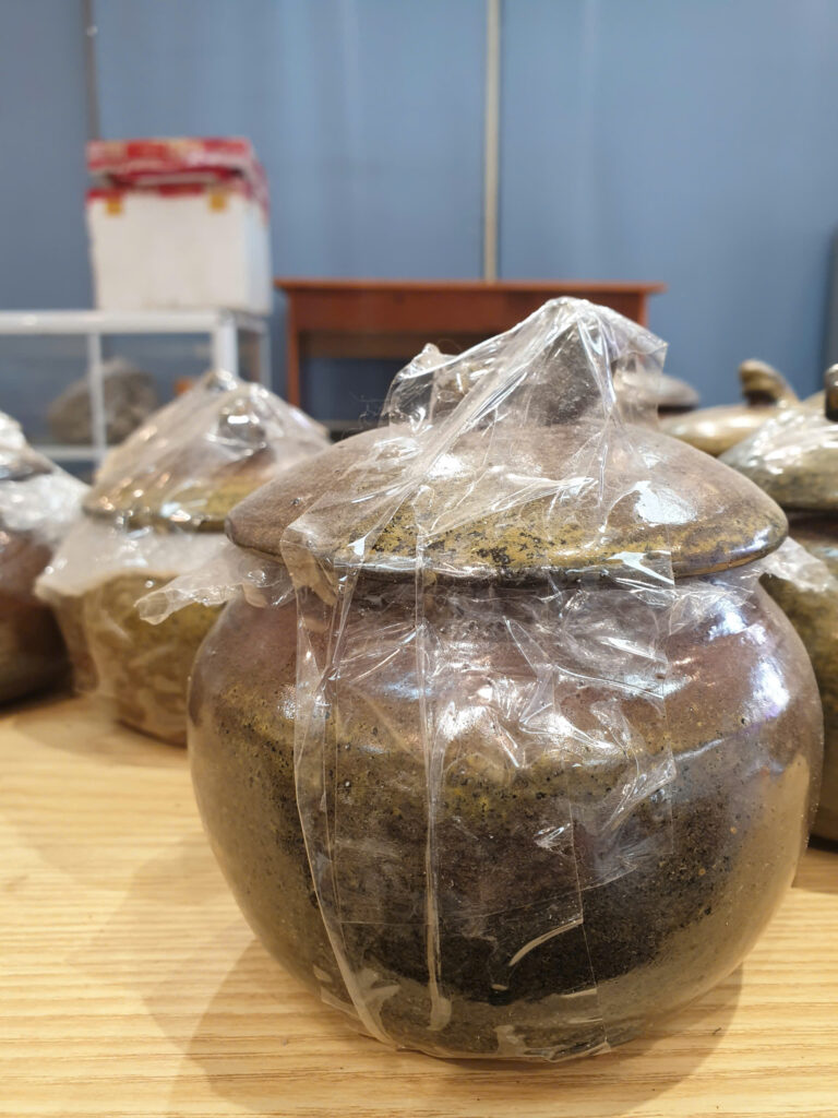 GỐM SÀNH - TRỞ VỀ VỚI ĐẤT MẸ Hũ gốm sành hoả biến đẹp 500ml-17